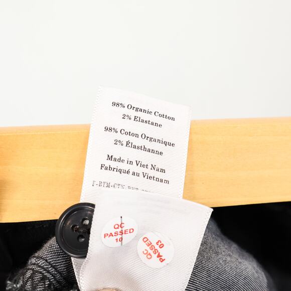 Everlane Women's Organic Straight Leg Pant Black Size 0 NWOT - Picture 6 of 7